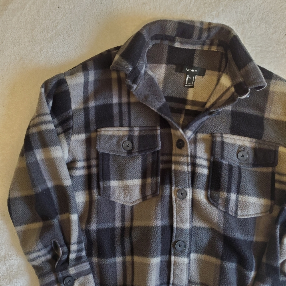 FOREVER21 Button Up Sweater - Picture 2 of 8